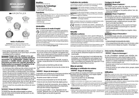 Notice Krontaler ACR06 Radio-réveil