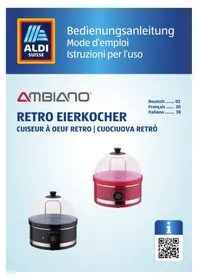 Notice Ambiano GTEB03CH Cuociuova