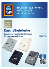 Notice Easy Home GTHD06 Heizdecke/-kissen