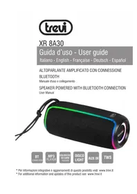 Notice Trevi XR 8A30 Haut-parleur