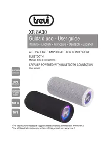 Notice Trevi XR 8A25 Haut-parleur
