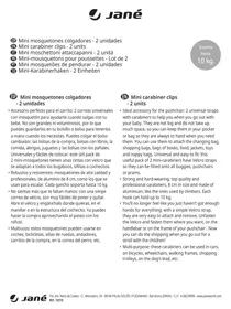 Notice JANE METAL HOOK Poussette