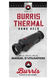 Notice Burris BTH 35 Appareil photo