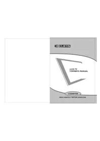 Notice CURTIS LCD4015A Téléviseur