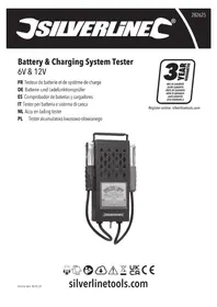 Notice SILVERLINE 282625 Ładowarka do baterii