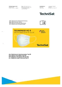 Notice TECHNISAT TECHNIMASK M2 R Masque médical