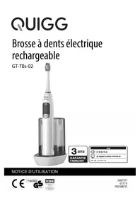 Notice QUIGG GTTBS02 Brosse à dents électrique