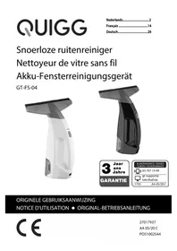 Notice QUIGG GTFS04 Stoomreiniger