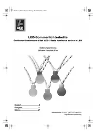 Notice GlobalTronics GTPLCLED01 Lichterkette