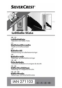 Notice SILVERCREST HG04771 Elektroninen vaaka
