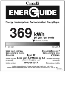 Notice Marvel MPFZ424SS31A Congélateur