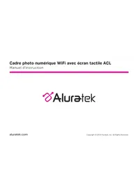 Aluratek AWDMPF8BB - Cadre photo numérique