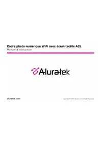 Aluratek AWS09F - Cadre photo numérique