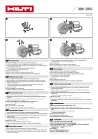 Notice HILTI DSHDRS Scie