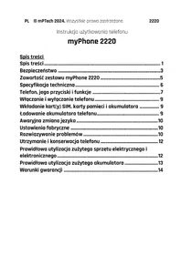 Notice myPhone 2220 Smartphone