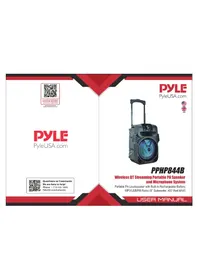 Notice Pyle PPHP844B Haut-parleur