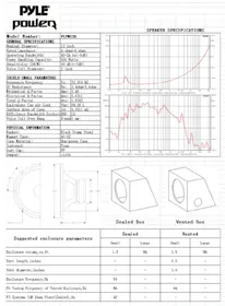 Notice Pyle PLPW12D Caisson de basses