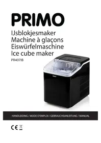 Notice PRIMO PR407IB Eismaschine