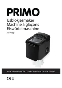 Notice PRIMO PR402IB Eismaschine