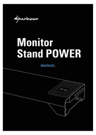 Notice Sharkoon MONITOR STAND POWER Support d'écran