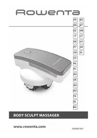 Notice ROWENTA BODY SCULPT LY4000 Apparecchio per massaggi