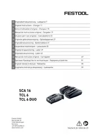 FESTOOL TCL 6 - Cargador de batería