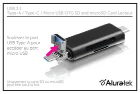Notice Aluratek AUCRC300F Accessoire informatique