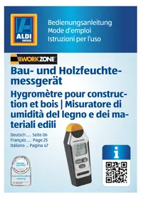 Notice Workzone GTFM02 Hygromètre