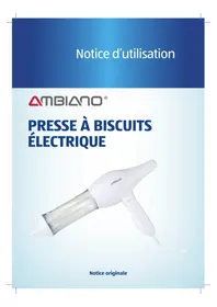 Notice Ambiano GTSFCPR01 Appareil de cuisine électrique