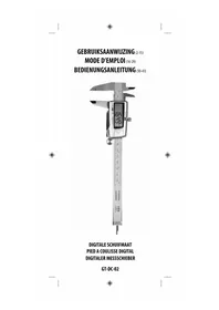 Notice TOP CRAFT GTDC02 Messgerät