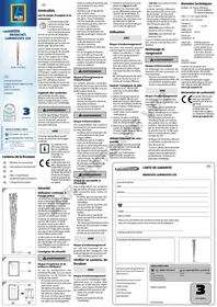 Notice Oecolux GTTLVWWB Branche lumineuse LED