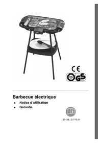 Notice QUIGG GTTG01 Plaque de grill