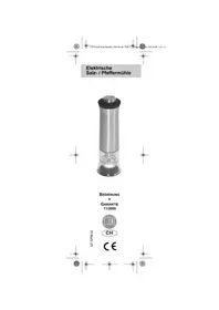 Notice Studio GTSPM02 Moulin à sel/poivre