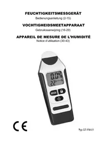 Notice TOP CRAFT GTFM01 Messgerät