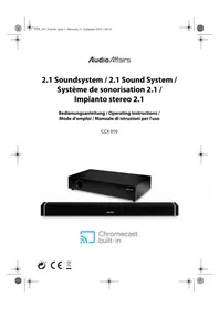 Notice AudioAffairs CCX 010 Sistema hi-fi