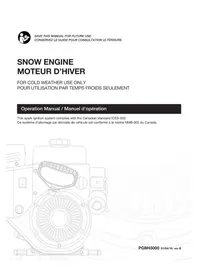 Notice JONSERED ST1153EP Snow blower
