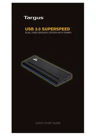 Notice TARGUS ACP71EU Dockstation