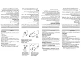 Notice TARGUS ABE02EU Aspirateur