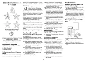 Notice GlobalTronics GTS02 Décoration lumineuse