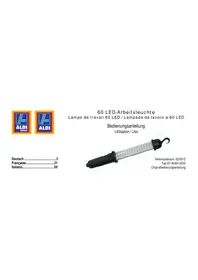 Notice GlobalTronics GTAL60LED2 Lampe de travail