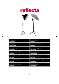 Notice Reflecta VISILUX STUDIO KIT 130 Éclairage de studio photo
