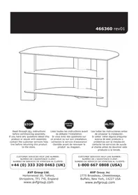 Notice AVF VARANO Meuble TV