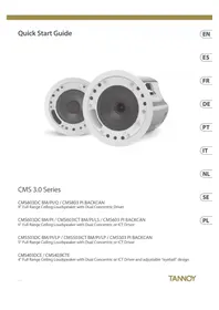 Notice TANNOY CMS 403DCE Luidspreker