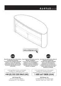 Notice AVF BURGHLEY Meuble TV