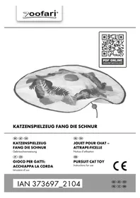 Notice ZOOFARI IAN 373697 Jouet pour animaux
