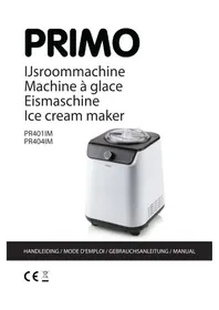 Notice PRIMO PR404IM Ice machine