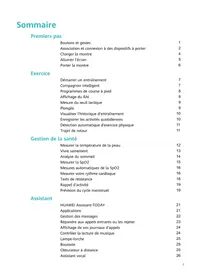 Notice HUAWEI WATCH GT 3 PRO Smartwatch