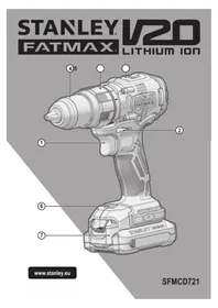 Notice STANLEY SFMCD721 Perceuse