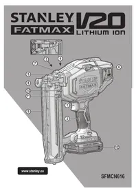 Notice STANLEY FATMAX SFMCN616 Cucitrice
