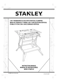 Notice STANLEY STST83800 Établi de travail